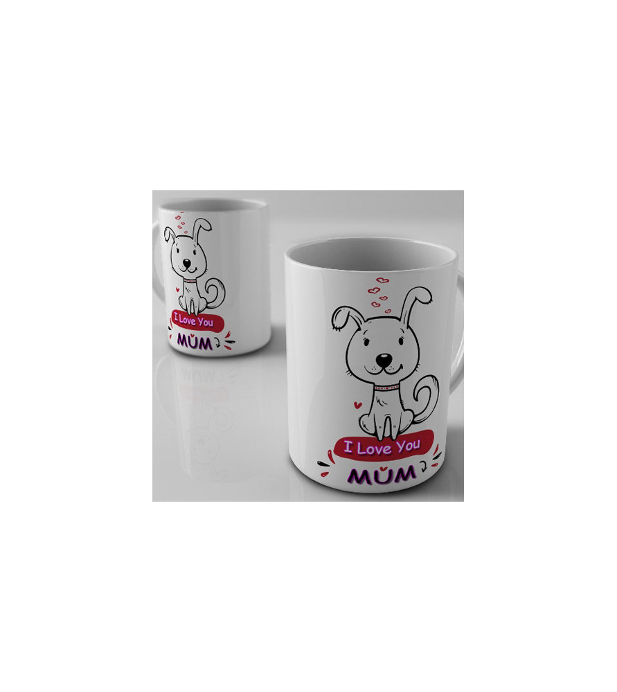 I Love You Mum - Mug