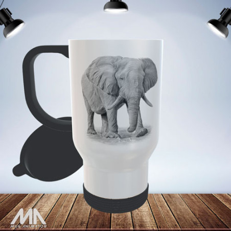 Travel Mug - Elephant