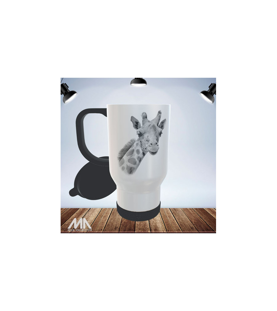 Travel Mug - Giraffe