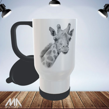 Travel Mug - Giraffe