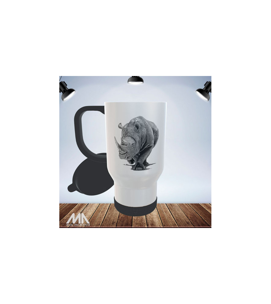 Travel Mug - Rhino
