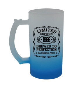 Customizable Frosted Beer Mug