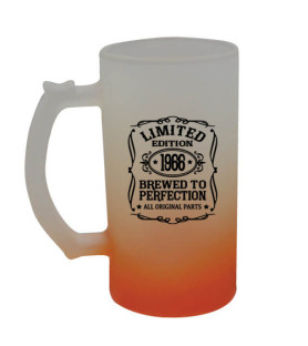 Customizable Frosted Beer Mug