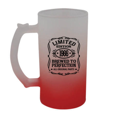 Customizable Frosted Beer Mug