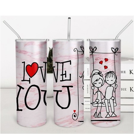 I Love You Skinny Tumbler