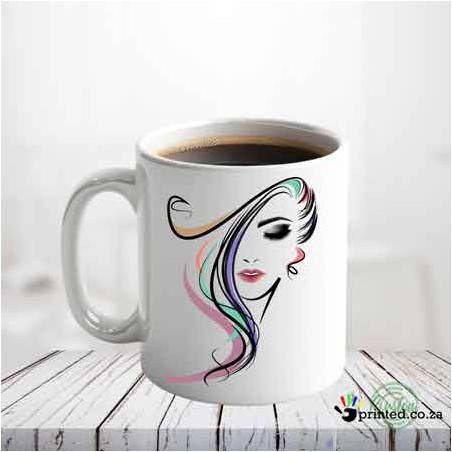 Women Face - mug