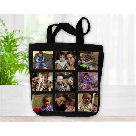 9 Panel Tote Bag