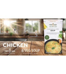 Food Sock Meal-Chicken & Veg Soup