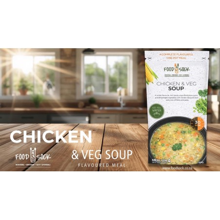 Food Sock Meal-Chicken & Veg Soup