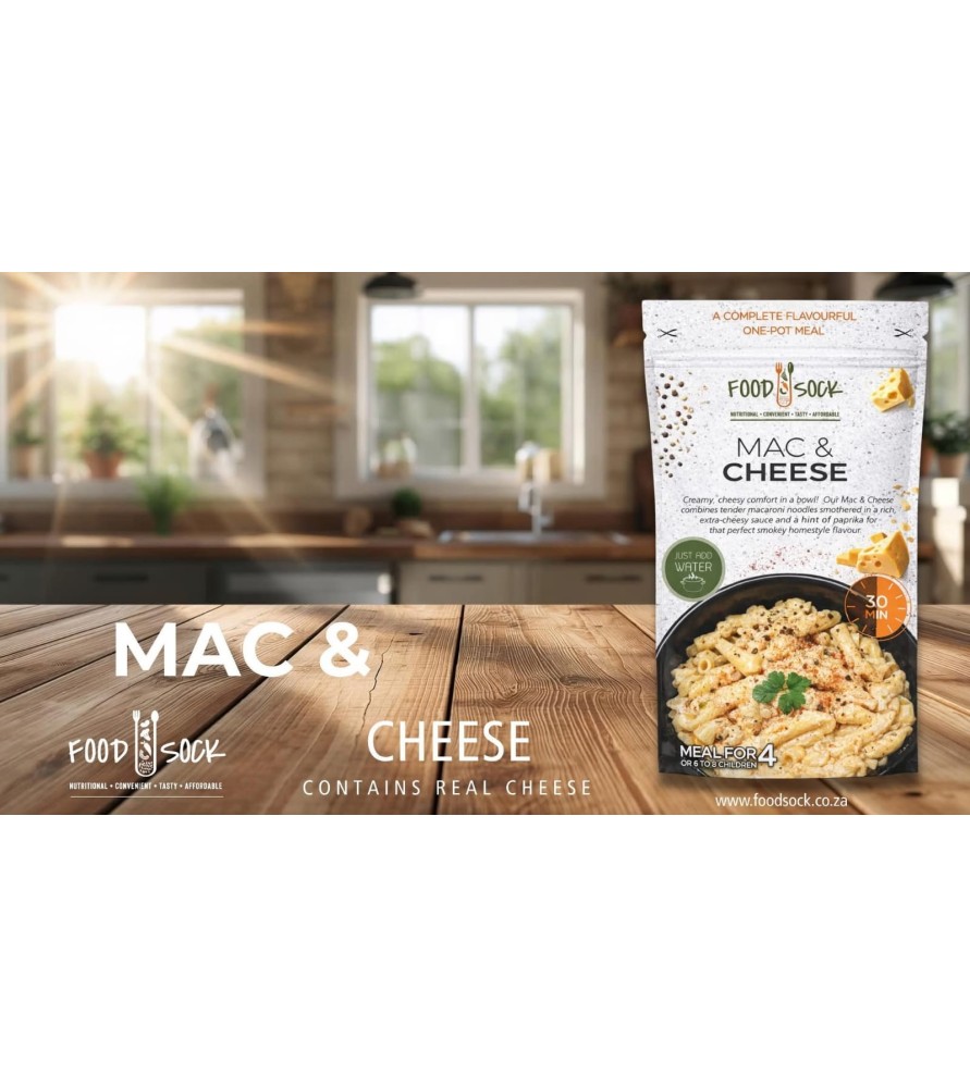 Food Sock Meal-Mac & Cheese