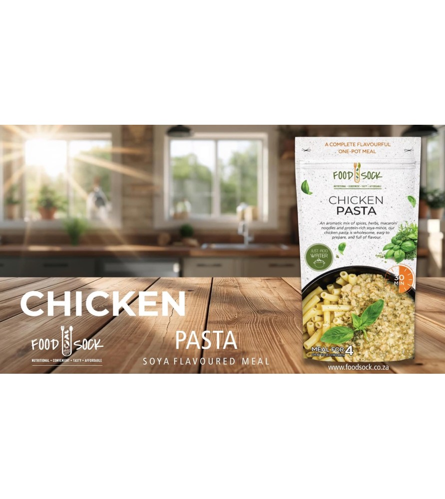 Food Sock Meal-Chicken Pasta