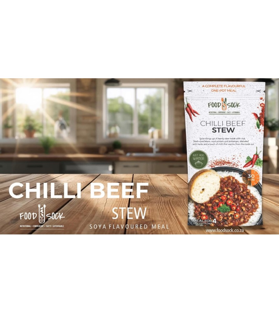 Food Sock Meal-Chili Beef