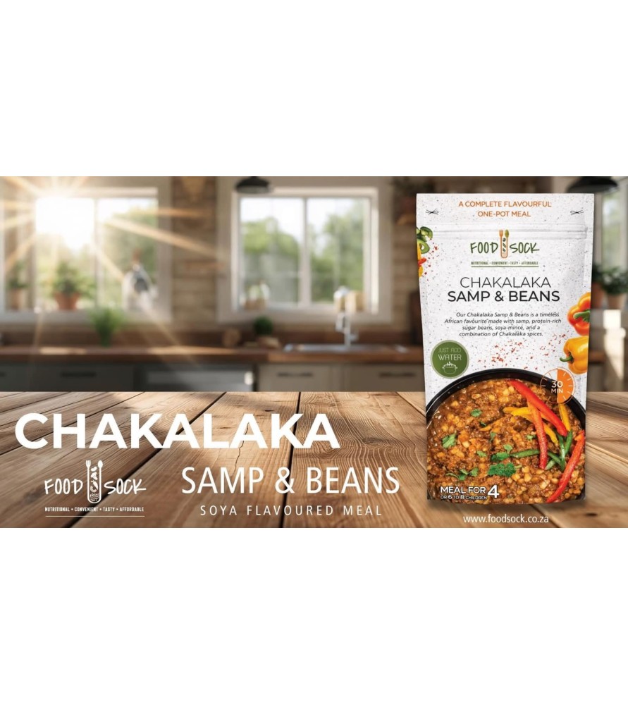 Food Sock Meal-Chakalaka Samp & Beans
