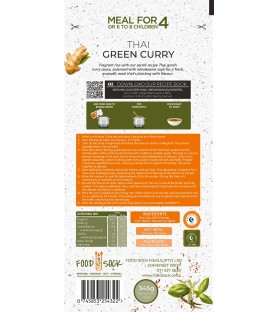 Food Sock Meal-Thai Green Curry