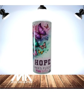 Cancer Awareness Tumbler 001