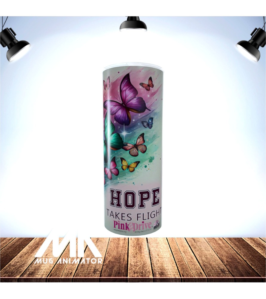 Cancer Awareness Tumbler 001