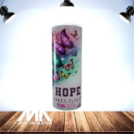 Cancer Awareness Tumbler 001