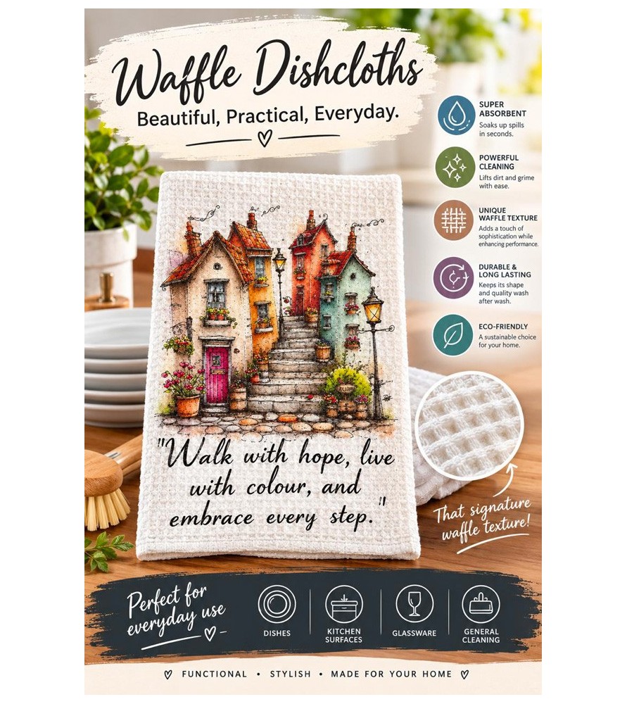 Waffle Dishcloth