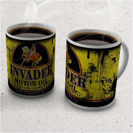 Invader Oil - mug